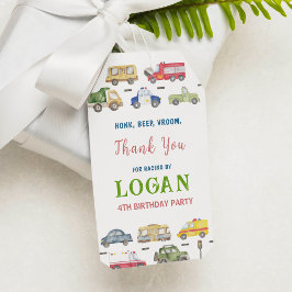 Transportfahrzeuge Geburtstag Vielen Dank Tag Tag Geschenkanhänger