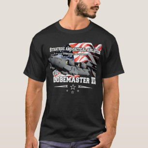 Transportflugzeug C17 Globemaster III T-Shirt