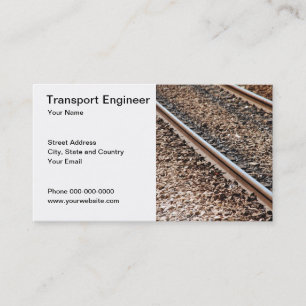 Transportingenieur-Geschäftskarte Visitenkarte