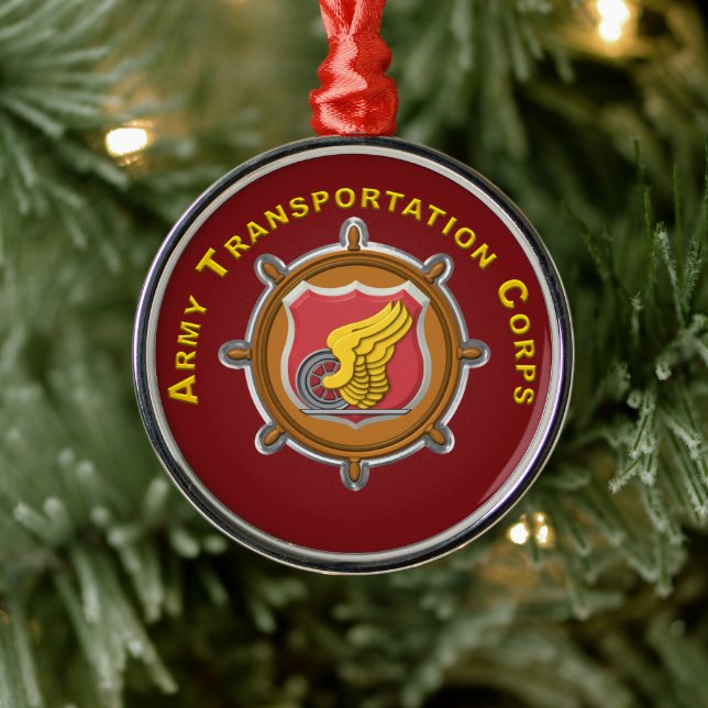 Transportkorps Weihnachten Ornament Aus Metall (Baum)
