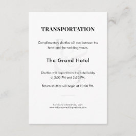 Transportverpackung | Shuttle Details QR Code Begleitkarte