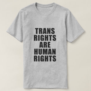 TRANSRECHTE SIND MENSCHENRECHTE T-Shirt