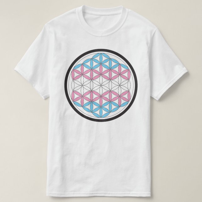 Transsakrale Geometrie T-Shirt (Design vorne)