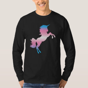 Transsexuelle Flagge Einhorn Trans Pride Monat Lgb T-Shirt