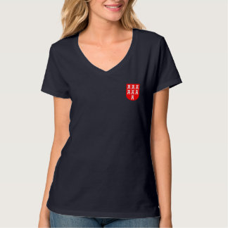 Transsilvanienwappen, rot weiß T-Shirt