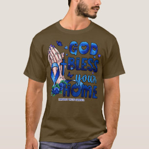 Transverse Myelitis Bewusstsein Gott Segen Hoffnun T-Shirt