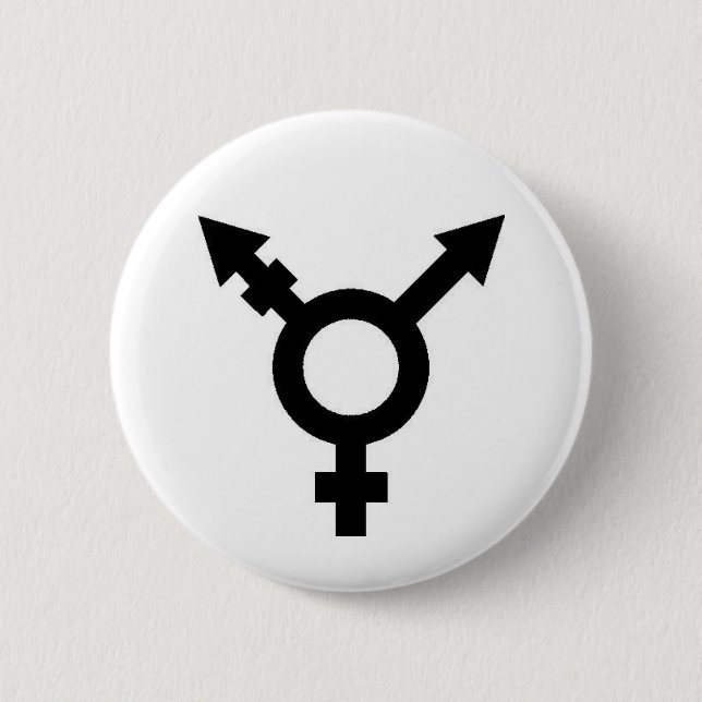 Transvestit Button (Vorderseite)