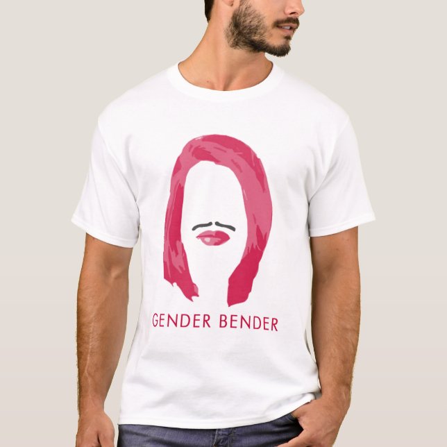 Transvestitrosa T-Shirt (Vorderseite)