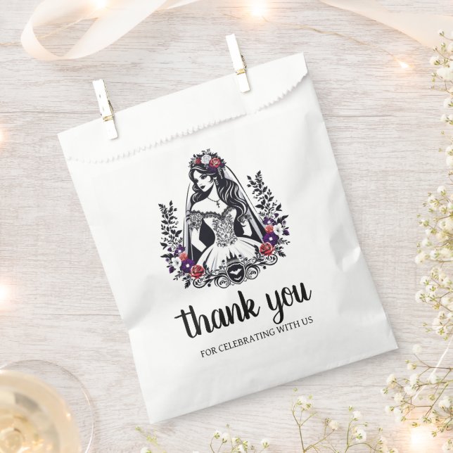 Transylvania Bride Geschenktütchen (Ausgeschnitten)