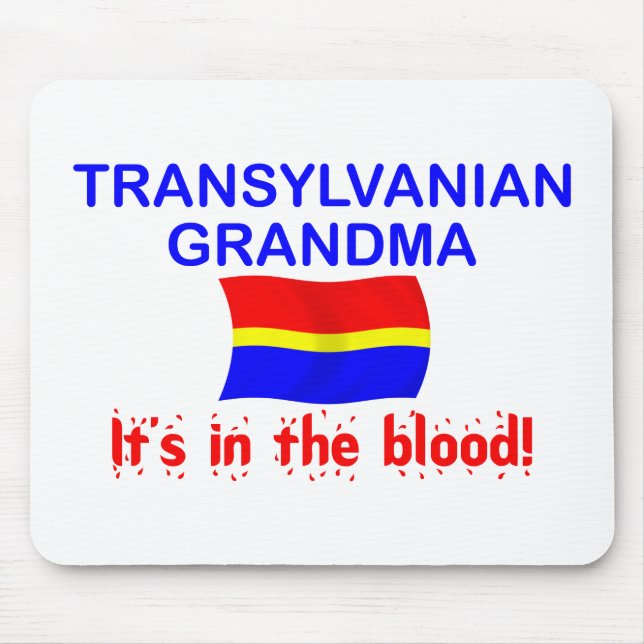 Transylvanian Großmutter - Blut Mousepad (Vorne)