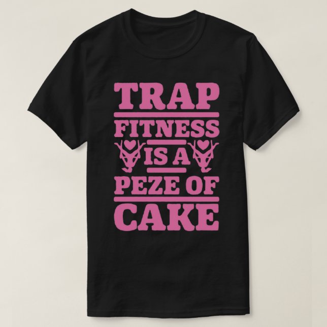 TRAP-FITNESS IST EIN KAUFSFRISCH T-Shirt (Design vorne)