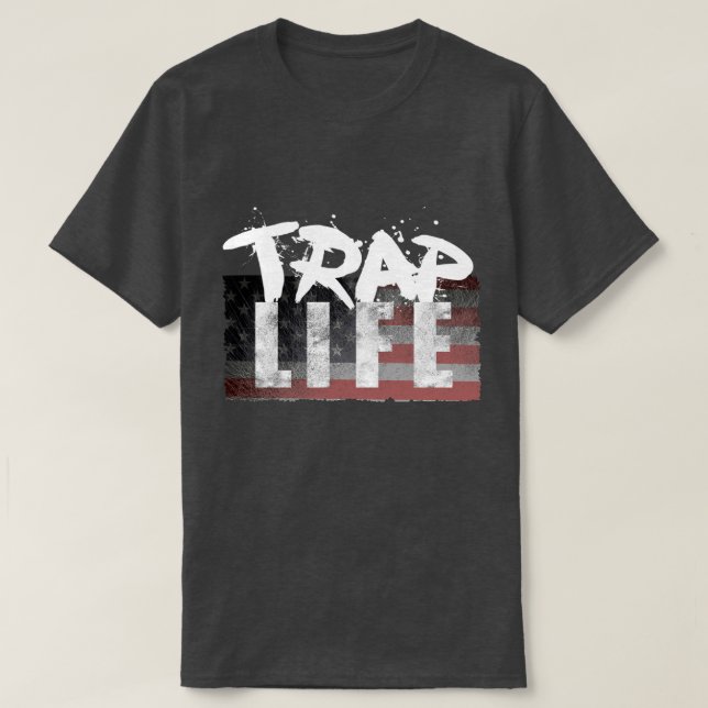 Trap Life USA T-Shirt (Design vorne)