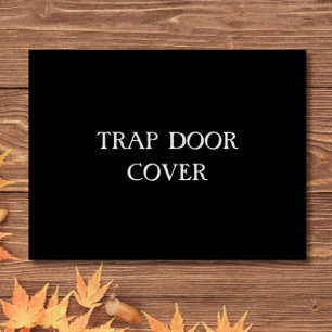 "TRAP TÜR COVER" lustige Introvertierte Doormat Fußmatte