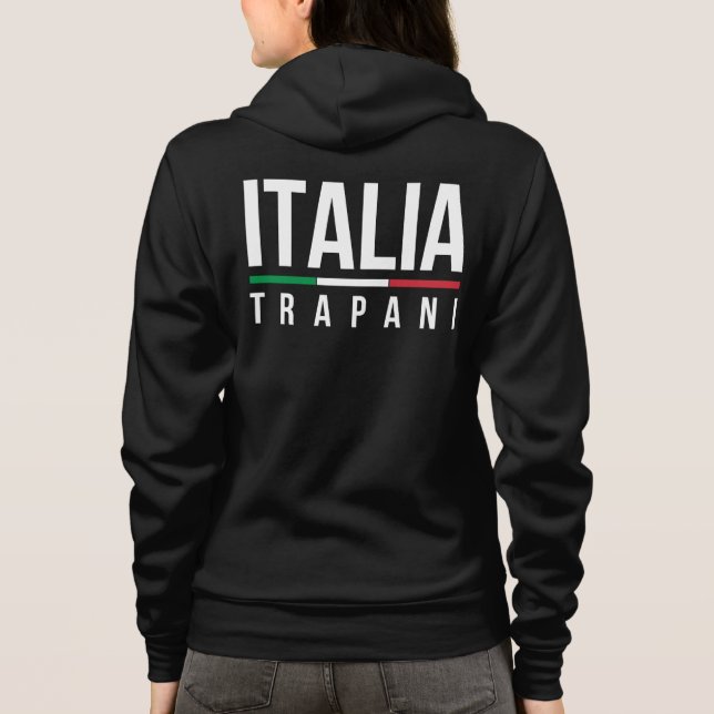Trapani Italia Hoodie (Rückseite)