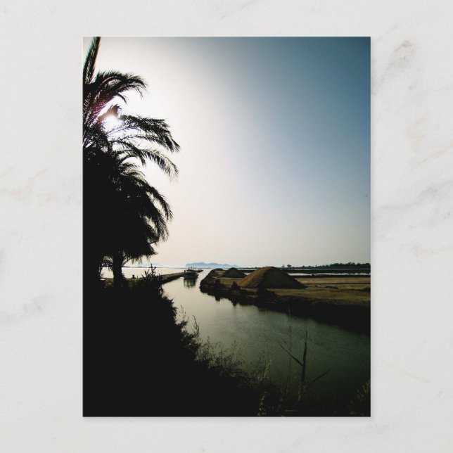 Trapani-Postkarte Postkarte (Vorderseite)