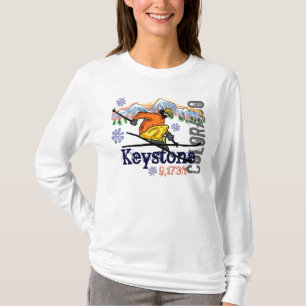 Trapezfehlercolorado-Aufzugski Hoodie T-Shirt