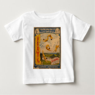 Trapezkünstler Barnum & Bailey 1896 Baby T-shirt