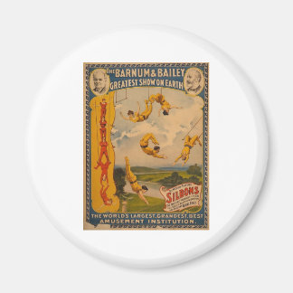 Trapezkünstler Barnum & Bailey 1896 Magnet
