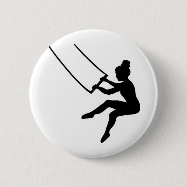 Trapezkünstler Button (Vorderseite)