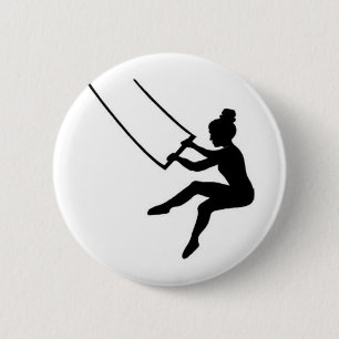 Trapezkünstler Button