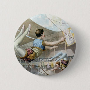 Trapezkünstler Button