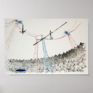 Trapezkünstler Poster