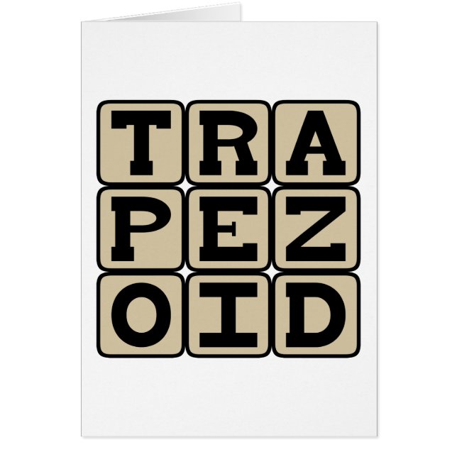 Trapezoid, Fünf-Seiten-Polygon (Vorne)