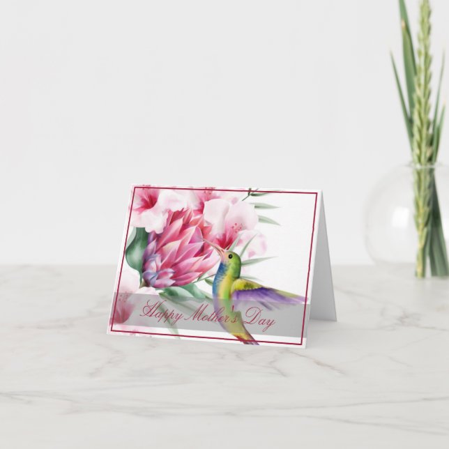 Trapezvogelkarte Karte (Vorderseite)