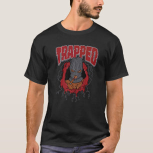 Trapped Bad Girl Red Flint 13s Matching T-Shirt