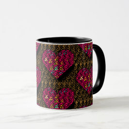 Trapped Heart Romantic Tasse