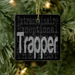 Trapper Extraordinator Keramikornament