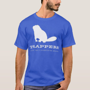 Trappers Jagen Schwanz Amp Stretching Beaver T-Shirt