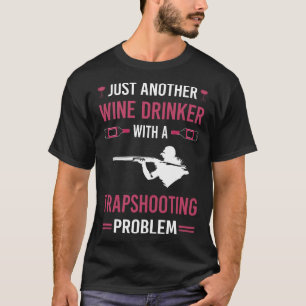 Trapshoottrappe, die das Ziel schießt T-Shirt
