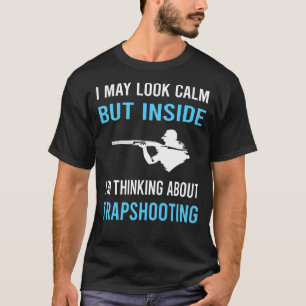 Trapshoottrappe, die das Ziel schießt T-Shirt