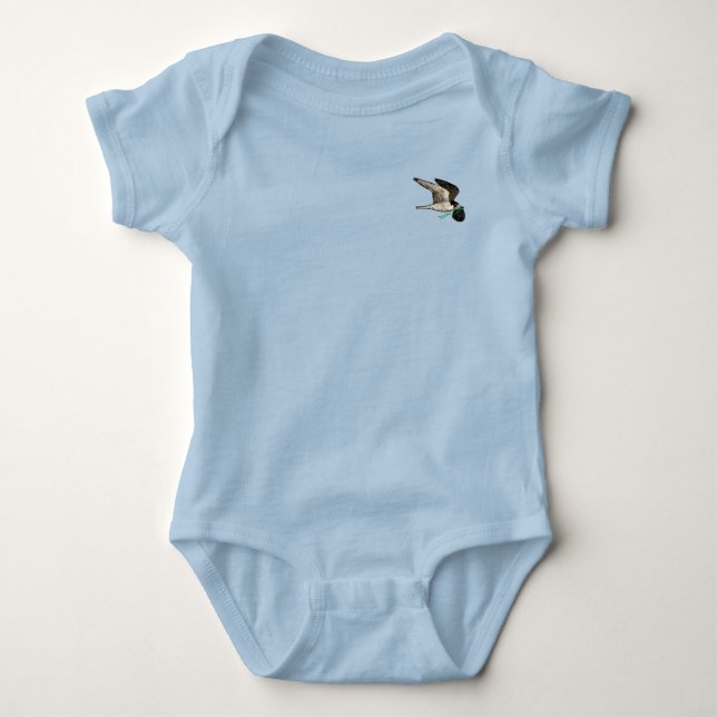Trash Falcons Muffin 1sie- Baby Blue Strampler (Vorderseite)