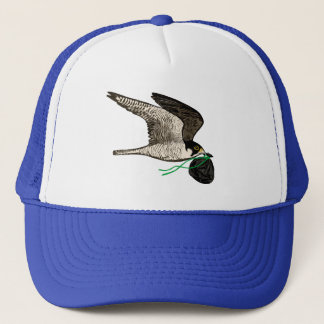 Trash Falcons Offiziell Trucker Hat - Light Blue Truckerkappe