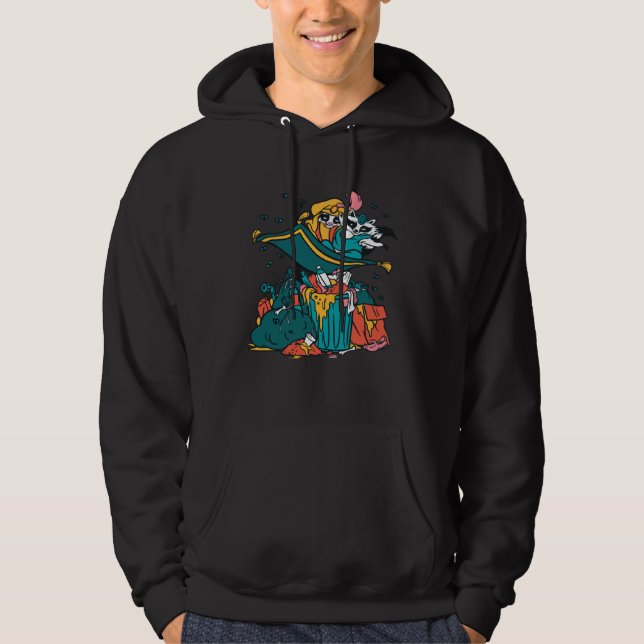 Trash garbage racoon couple cute hoodie (Vorderseite)
