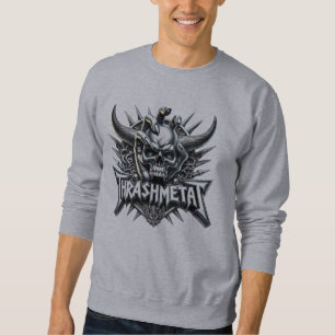 Trash Metal Outfit für Events Sweatshirt
