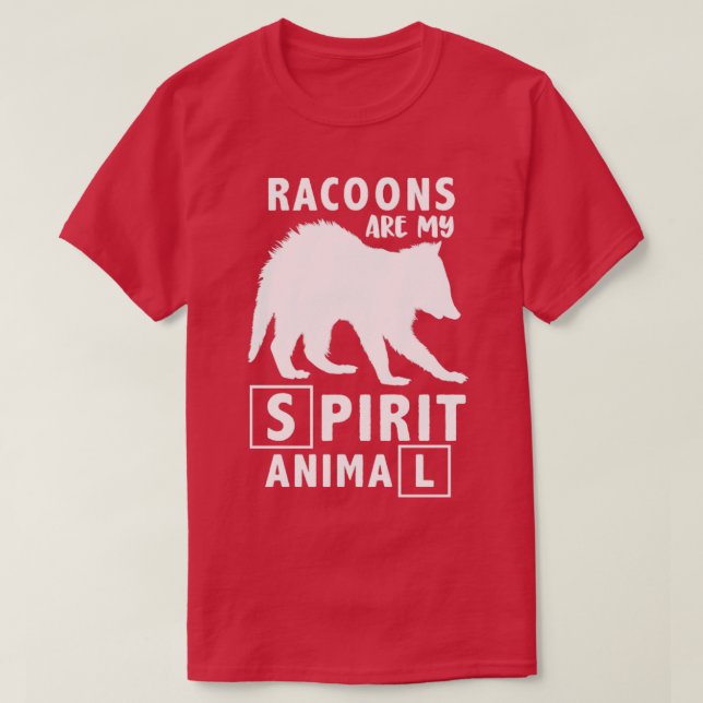 Trash Panda Lover Gift Racoon T-Shirt (Design vorne)