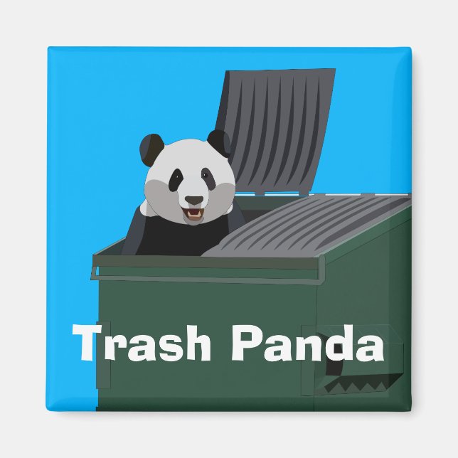Trash Panda magnet (Vorne)