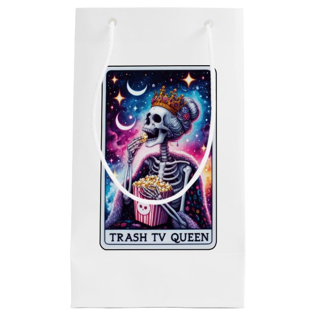 Trash TV Queen Tarot Card Geschenktasche Kleine Geschenktüte (Vorderseite)