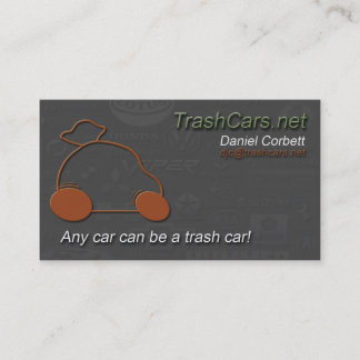 TrashCars.net-Visitenkarten Visitenkarte