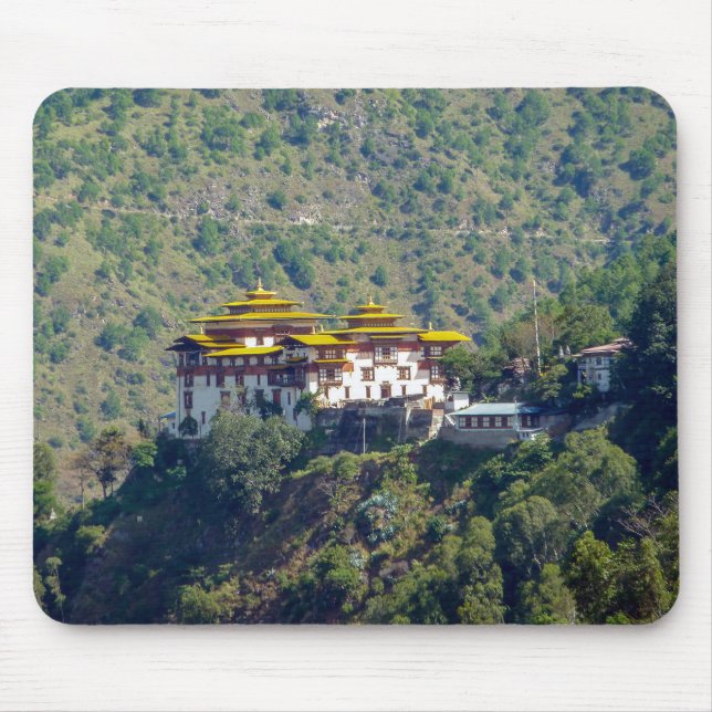 Trashigang Dzong - Ostbhutan Mousepad (Vorne)