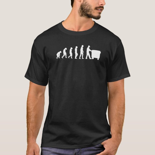 Trashman Evolution Garbage Man Premium T-Shirt (Vorderseite)