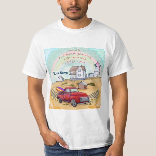 Trasse Lighthouse T-Shirt (Vorderseite)