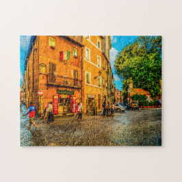 Trastevere Rom. Puzzle