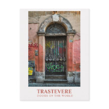 Trastevere, Türen zur Welt, Reise-Postkarten