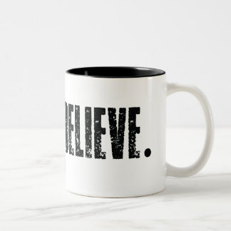 Trau dich zu träumen zweifarbige tasse