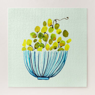 Trauben Aquarellfrucht Puzzle