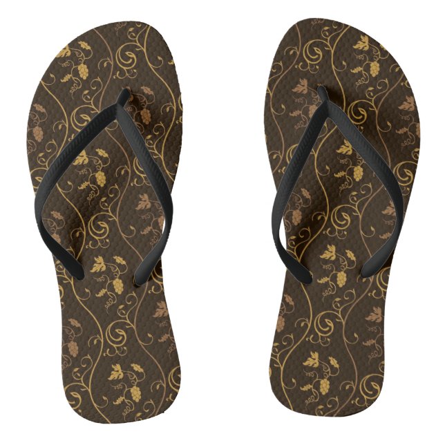 Trauben Dekor Flip Flops (Fußbett)